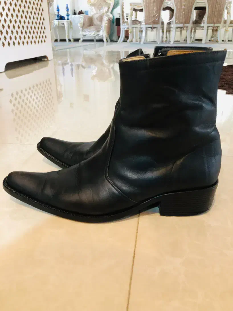 نیم بوت چرم اصل|کیف، کفش، کمربند|رشت, گلسار|دیوار