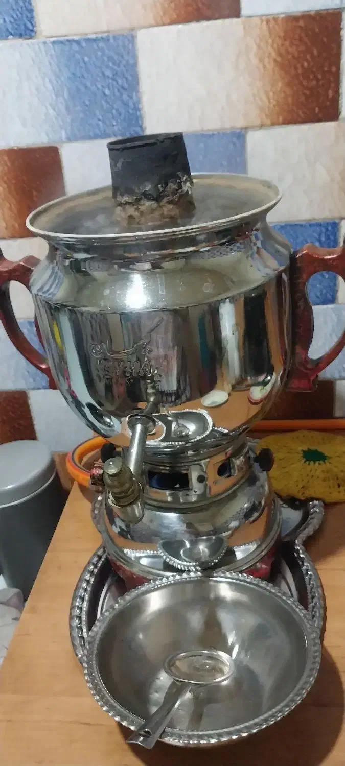 سماور شش لیتری|سماور، چای‌ساز، قهوه‌ساز|سنندج, |دیوار