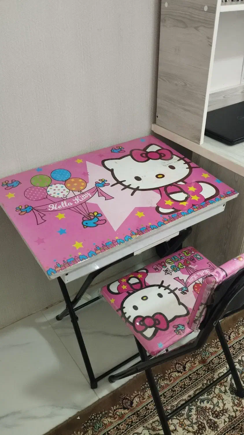 میز و صندلی تحریر کودک|میز تحریر و کامپیوتر|قیدار, |دیوار