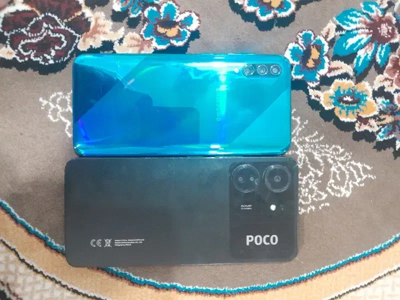 دو گوشی پوکو c65وa50s|موبایل|یاسوج, |دیوار