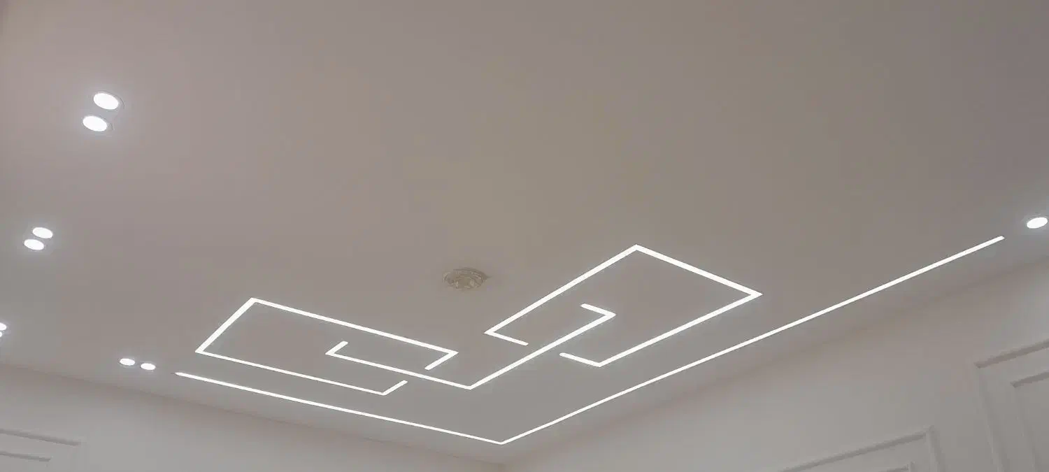 اجرای لاین نوری|ریسه و چراغ تزئینی|اهواز, کمپلو شمالی|دیوار