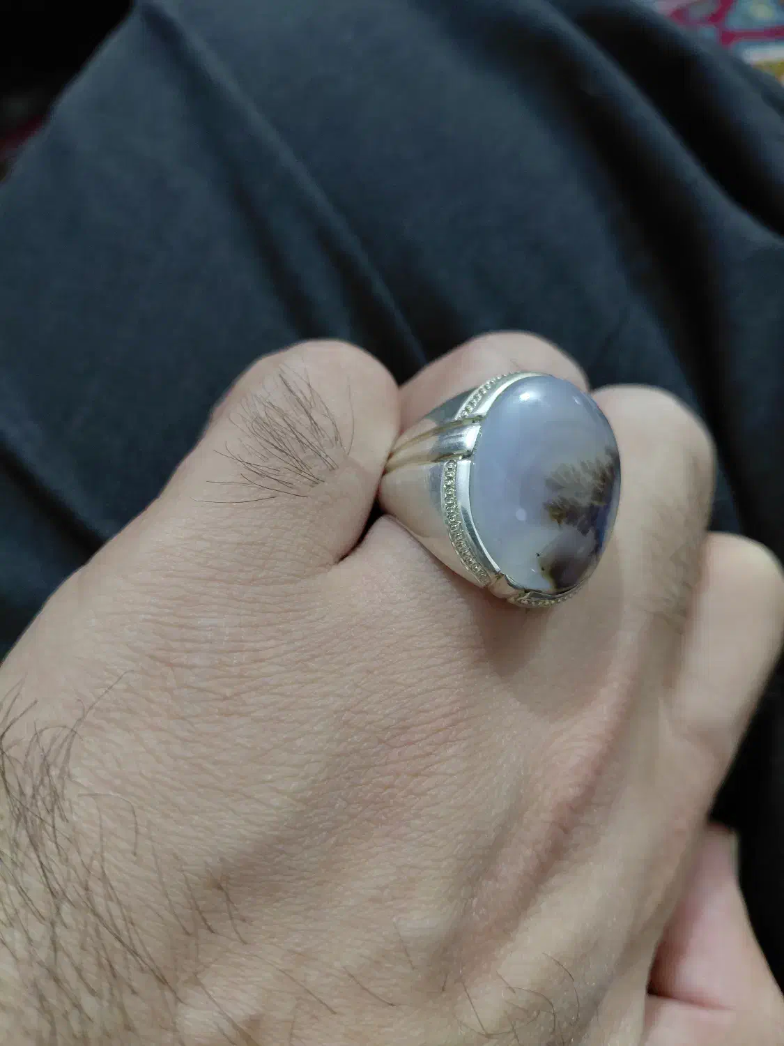 انگشتر نقره شجر|جواهرات|سنندج, |دیوار