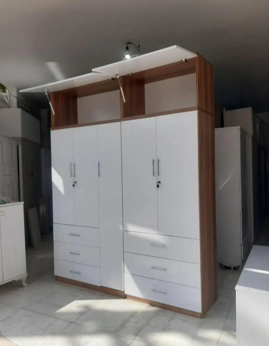 کمد باکسی|جاکفشی، کمد، دراور|دیواندره, |دیوار