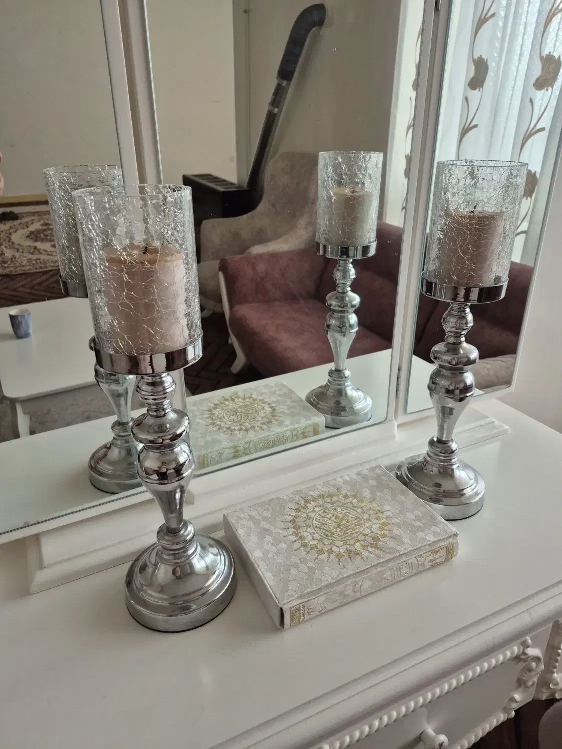 شمعدان|چراغ خواب و آباژور|خرمشهر, |دیوار