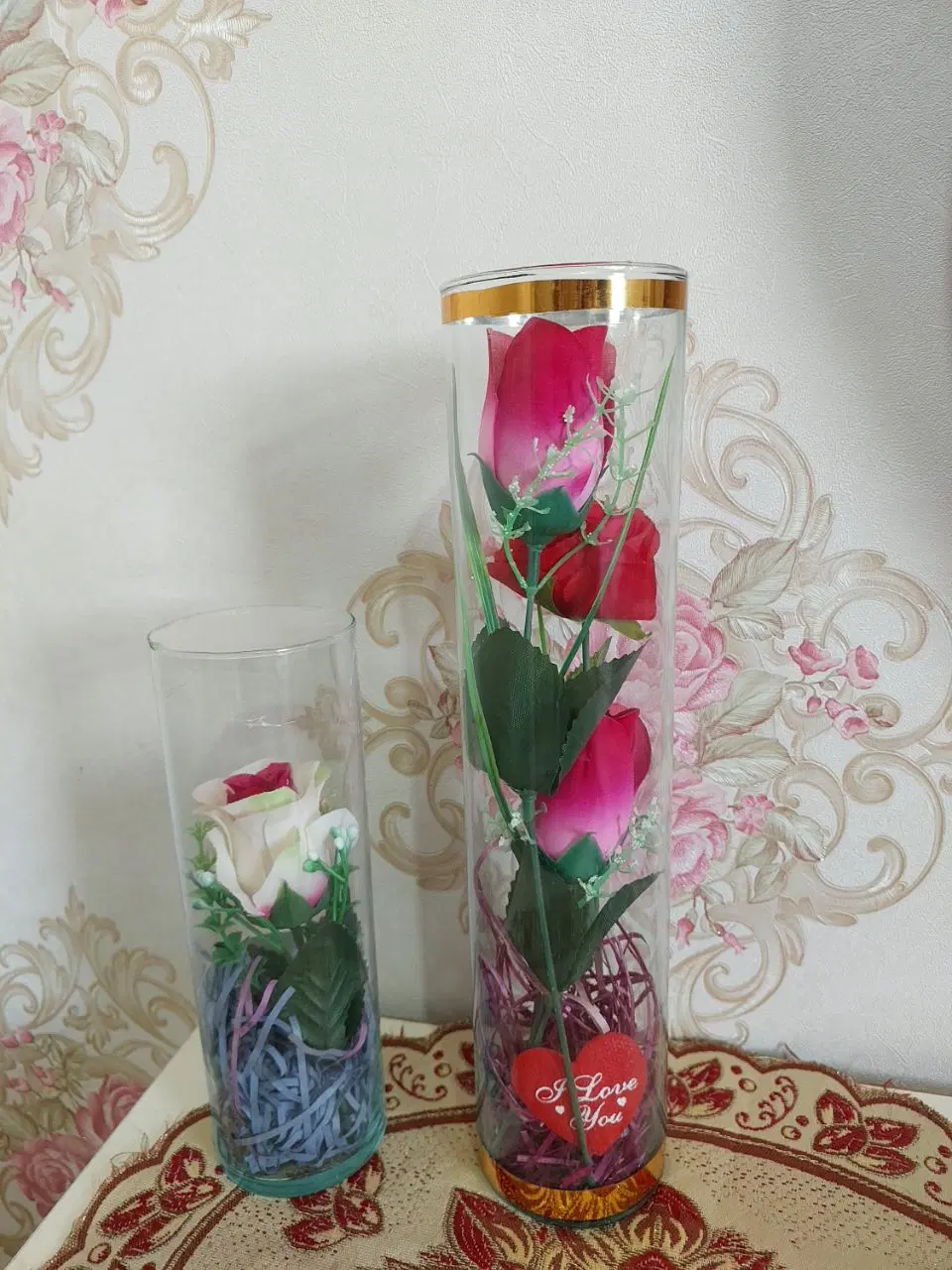 گلدان و گل|گل مصنوعی|سمنان, |دیوار