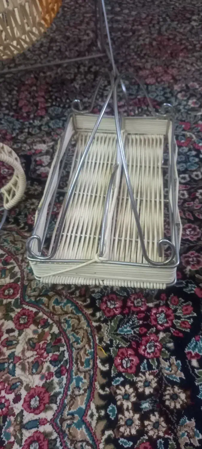 سبد سیب زمینی جا لیوانی قاشقی ست هم|آب‌چکان و نظم‌دهنده ظروف|کرمان, |دیوار