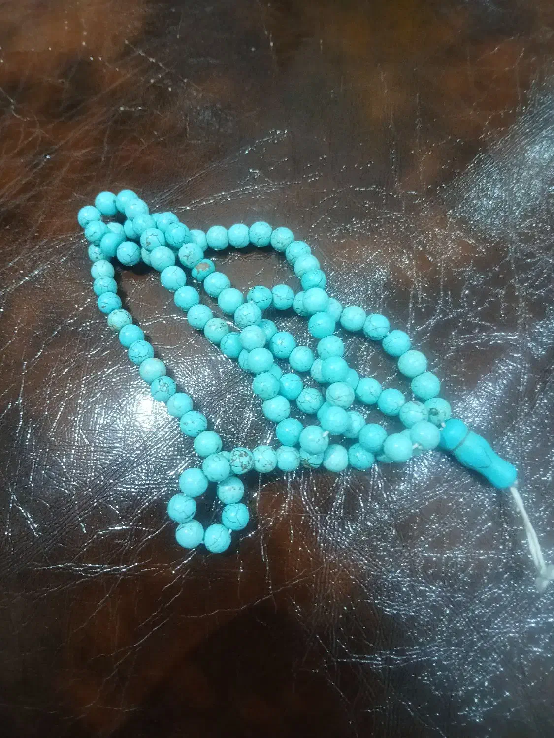 تسبیح فیروزه|کلکسیون اشیاء عتیقه|نجفآباد, مزرعه طالب|دیوار