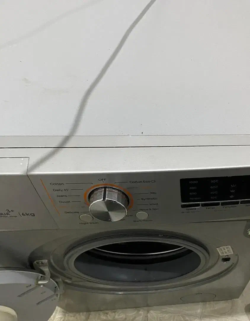 لباسشویی جنرال ۶ کیلویی|ماشین لباسشویی و خشک‌کن لباس|لاهیجان, جمهوری|دیوار