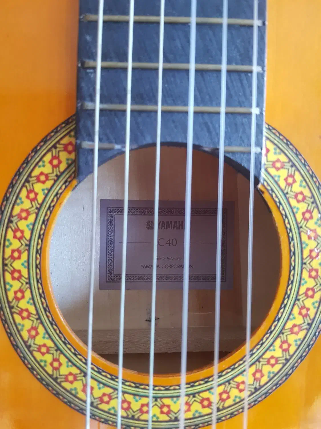 گیتار یاماهاc40|گیتار، بیس، امپلیفایر|گنبد کاووس, |دیوار