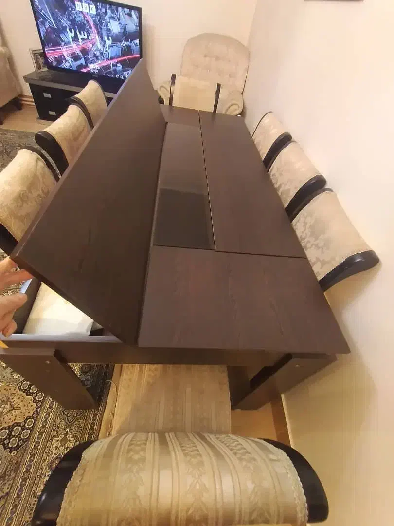 میز نهار خوری|میز و صندلی غذاخوری|ساری, |دیوار