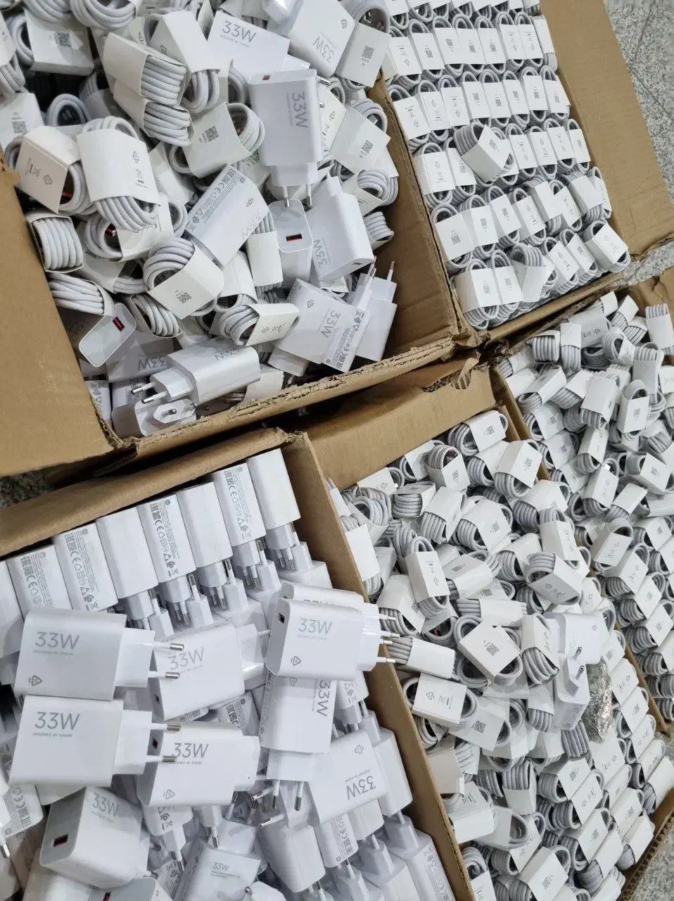 شارژر سر جعبه شیائومی سامسونگ 33w 45w 67w 90w 120w|لوازم جانبی موبایل و تبلت|خرمآباد, |دیوار