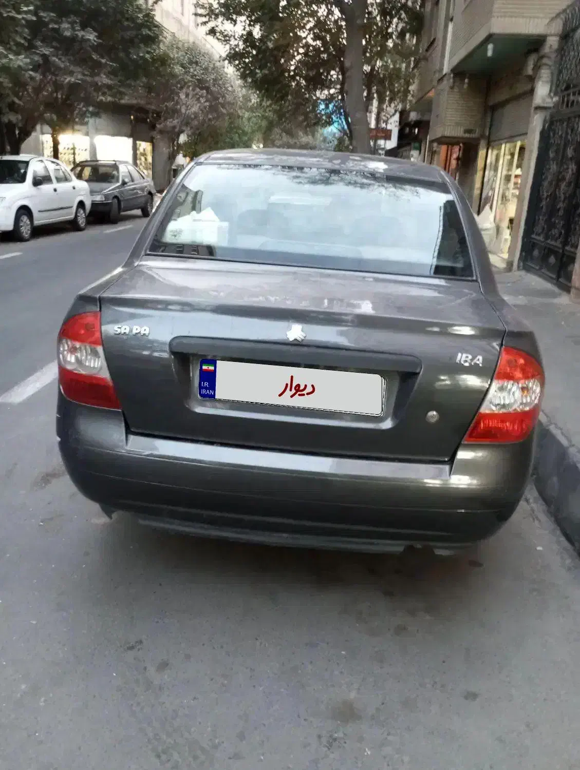 تیبا صندوق دار مدل ۹۶|خودرو سواری و وانت|تهران, هلال احمر|دیوار