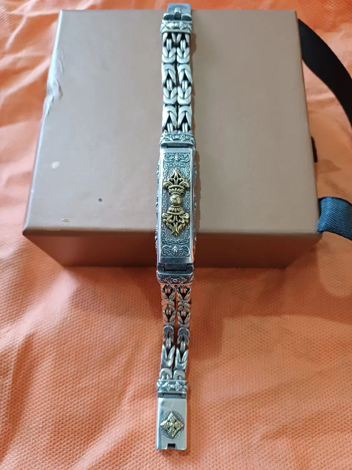 دستبندنقره تایلندی مردانه|جواهرات|سنندج, |دیوار