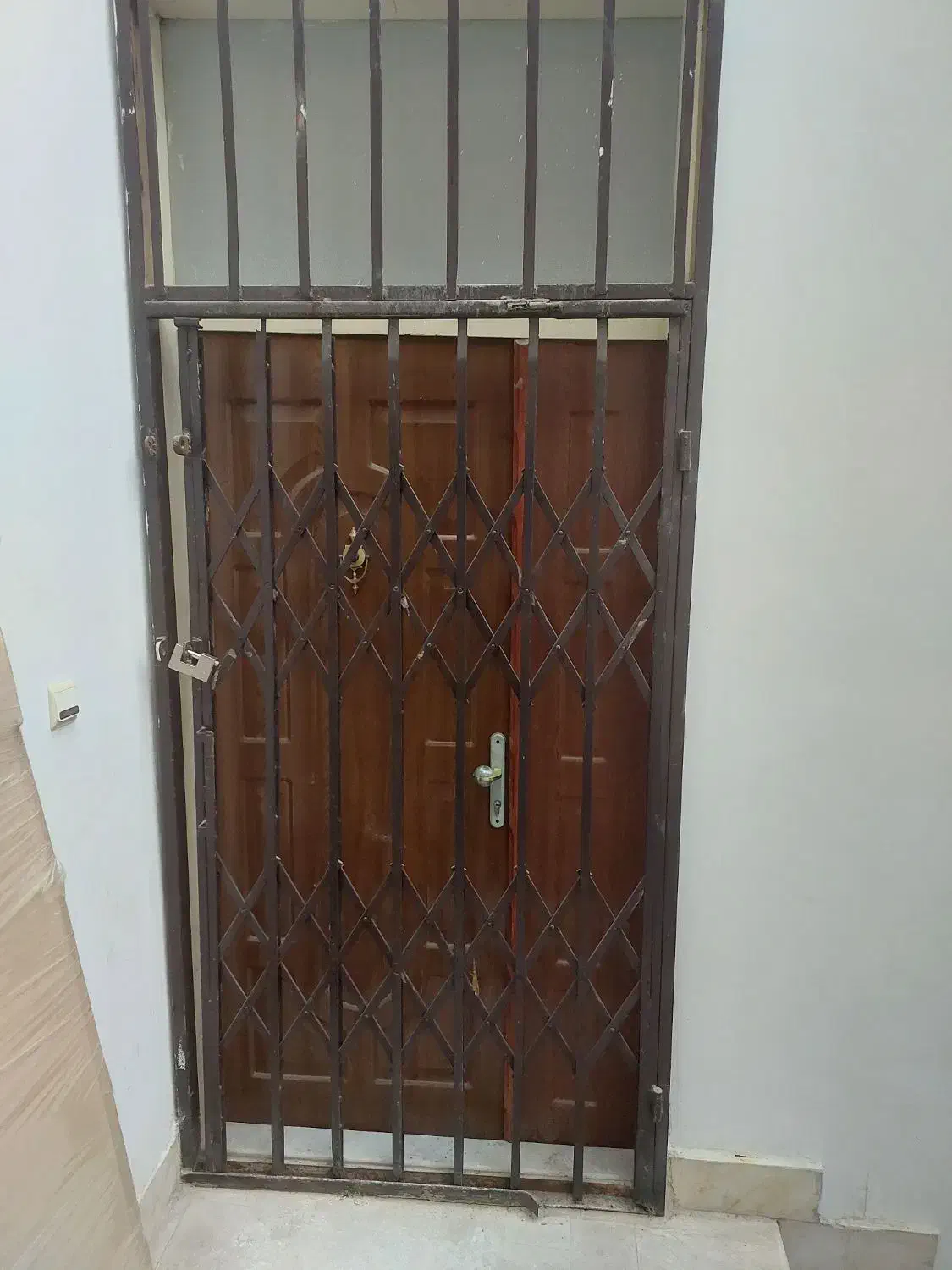 حفاظ آکوردونی ۱۱۷در۲۷۰جنب تله کابین رامسر|مصالح و تجهیزات ساختمان|رامسر, |دیوار