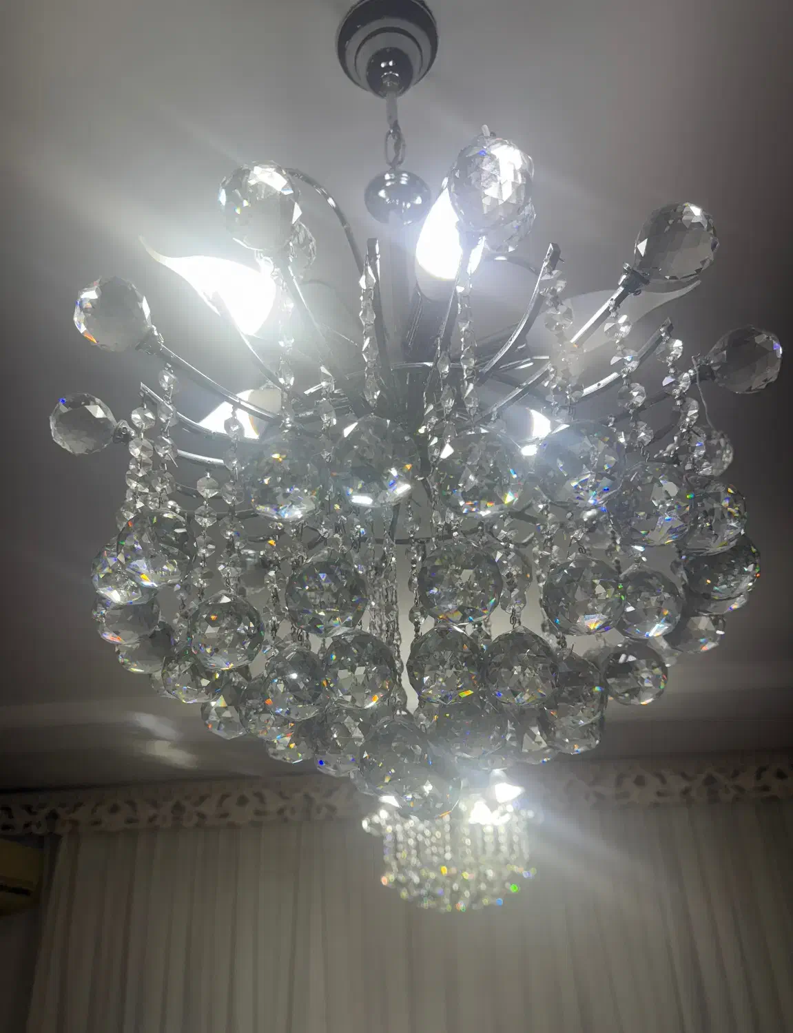 لوستر|لوستر و چراغ آویز|خوی, |دیوار