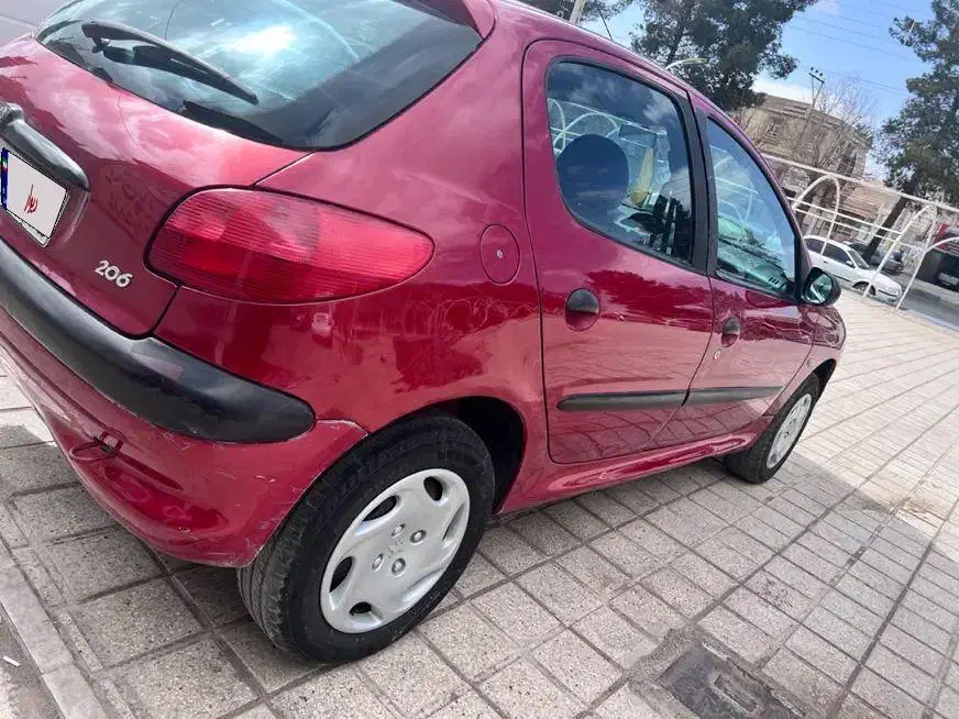 ۲۰۶ تیپ ۲ ، مدل ۸۱|خودرو سواری و وانت|زرند, |دیوار