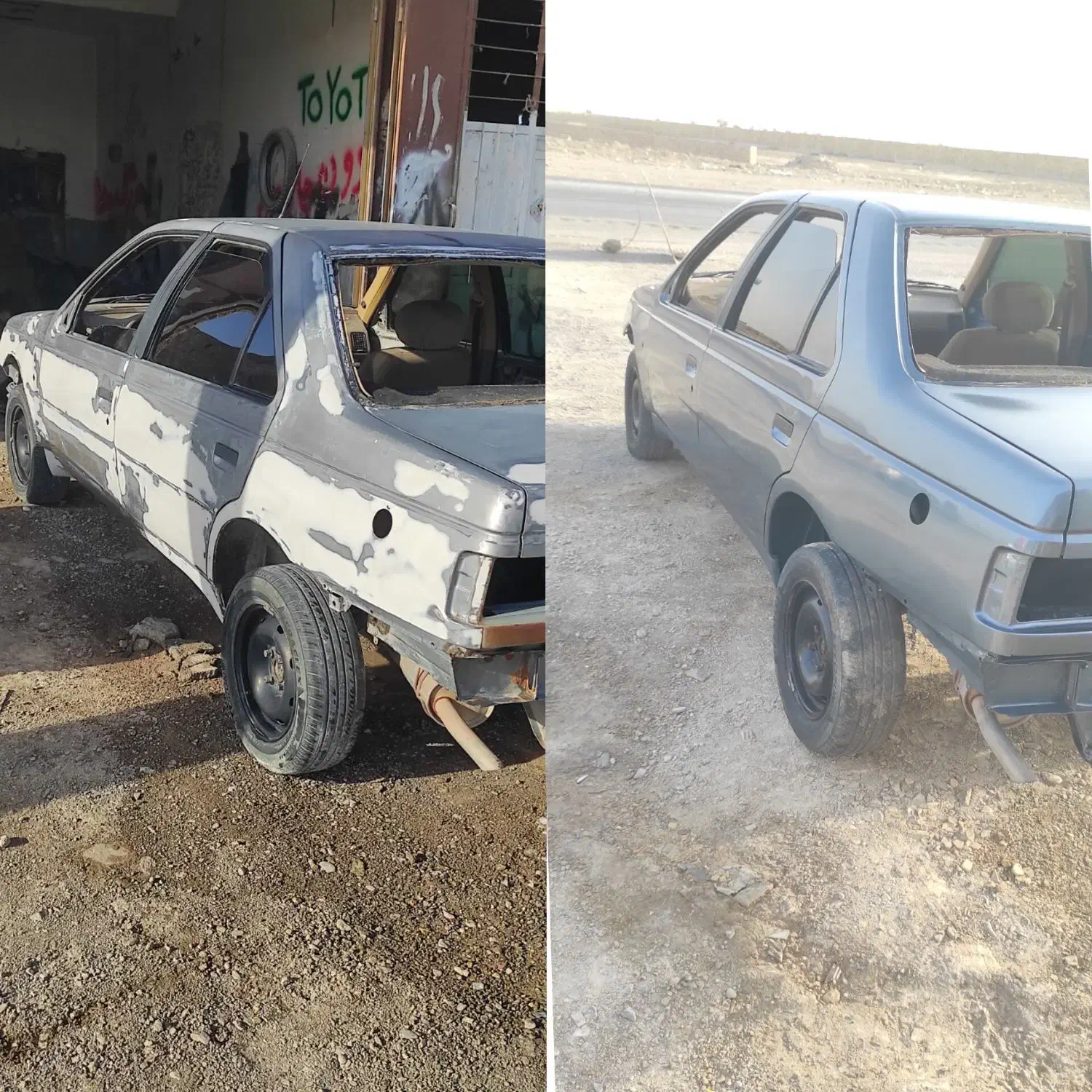 رنگ آمیزی ونقاشی ماشین ضمانتی فوق تخصص سبک و سنگین|خدمات موتور و ماشین|زابل, |دیوار