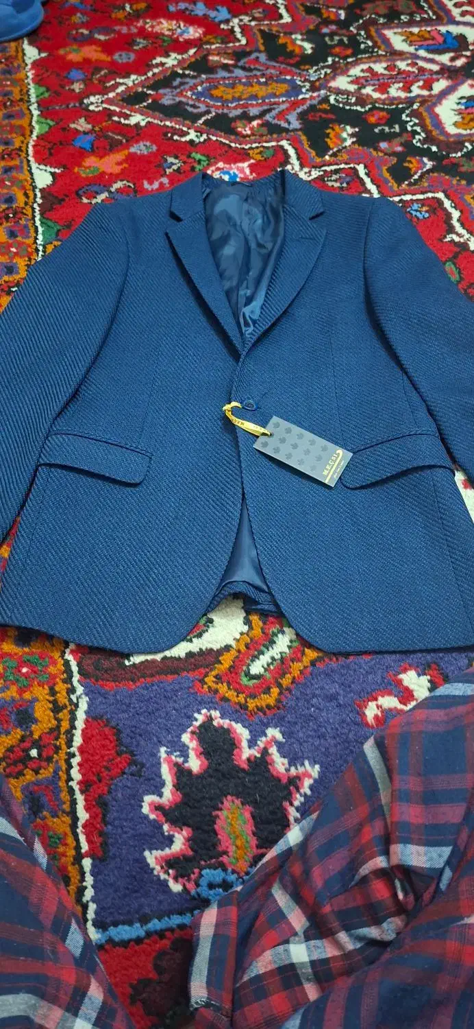 کت سرمه ای سایز ۴۴|لباس|تبریز, |دیوار