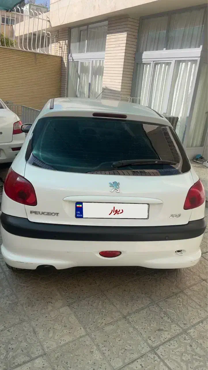 ۲۰۶تیپ۵مدل۹۶|خودرو سواری و وانت|اصفهان, بهار آزادی|دیوار