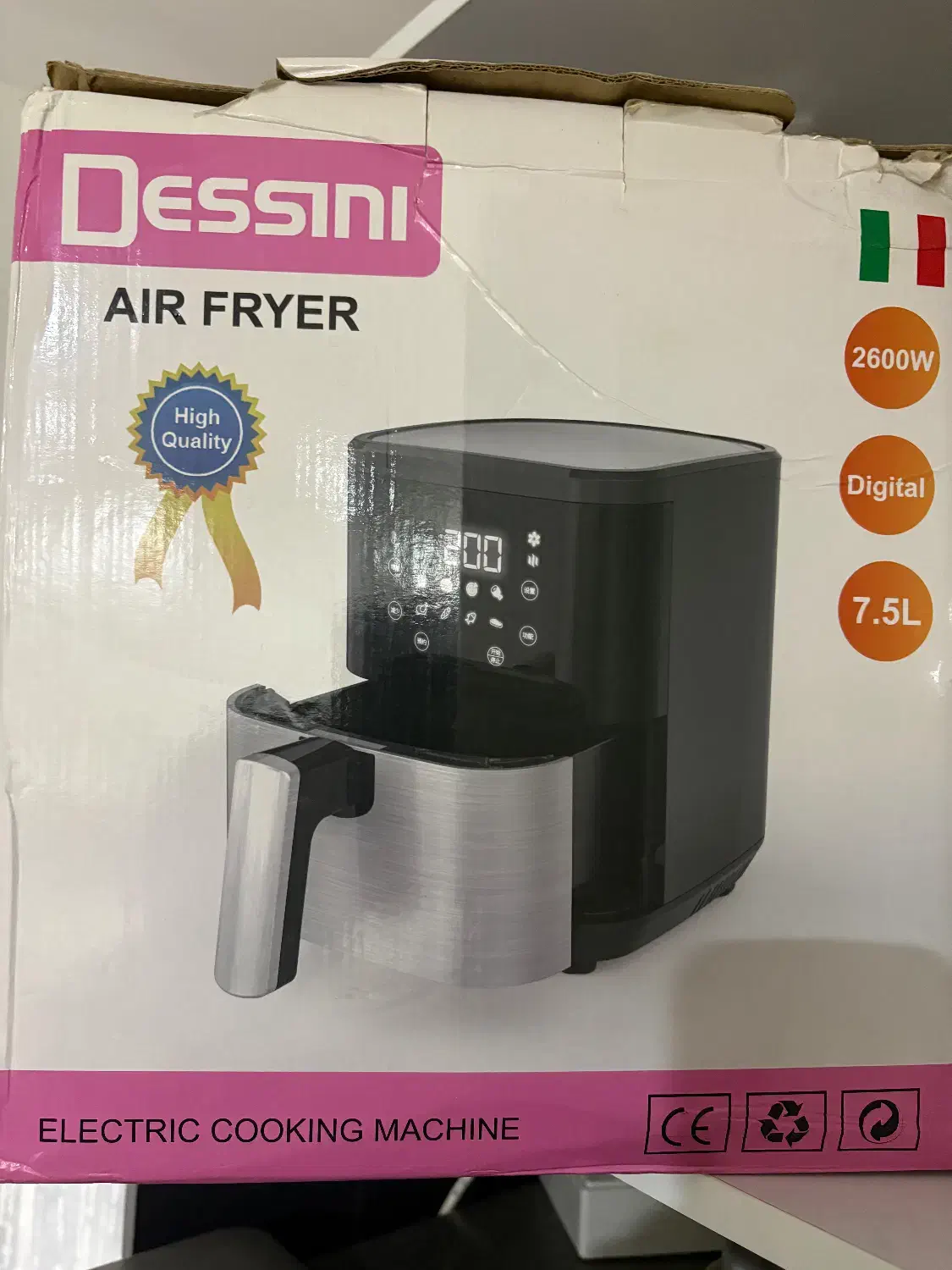 سرخکن بدون روغن دسینی|اجاق گاز و لوازم برقی پختوپز|تهران, دولاب|دیوار