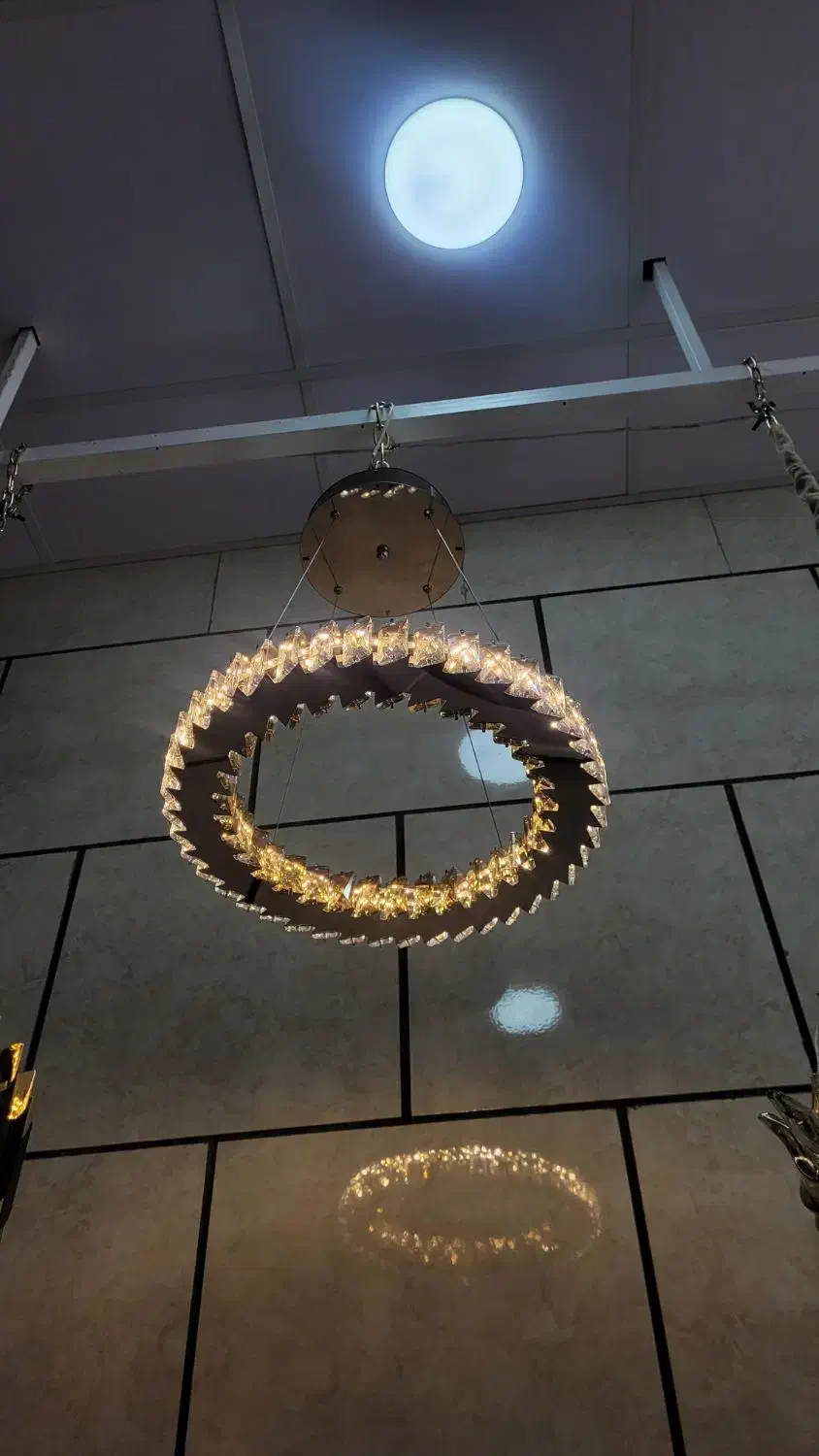 لوستر ریموت دار تخفیف ۵۰٪ محدود امیری|لوستر و چراغ آویز|زنجان, |دیوار