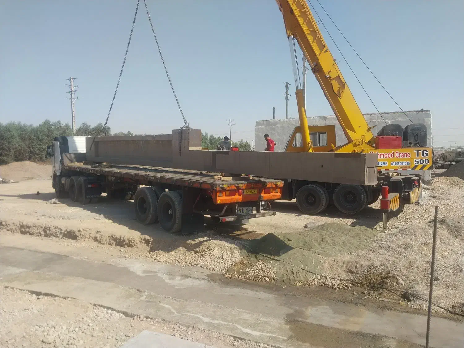 تریلی کفی ایران کاوه۷۸فابریک|خودرو سنگین|اهواز, امانیه|دیوار