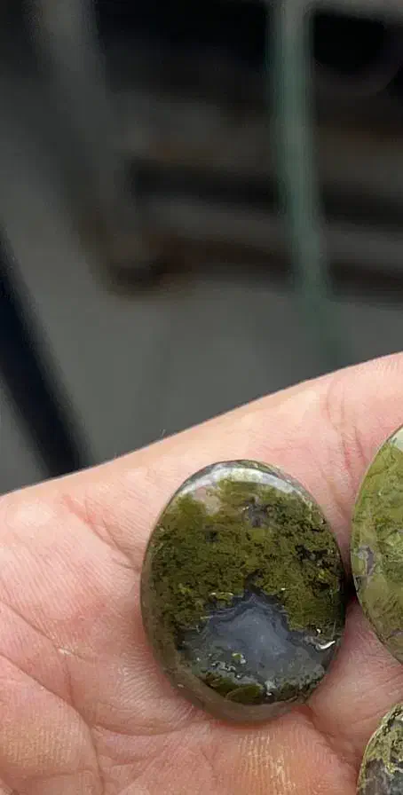 عقیق سلیمانی با شجر سبز|جواهرات|سقز, |دیوار