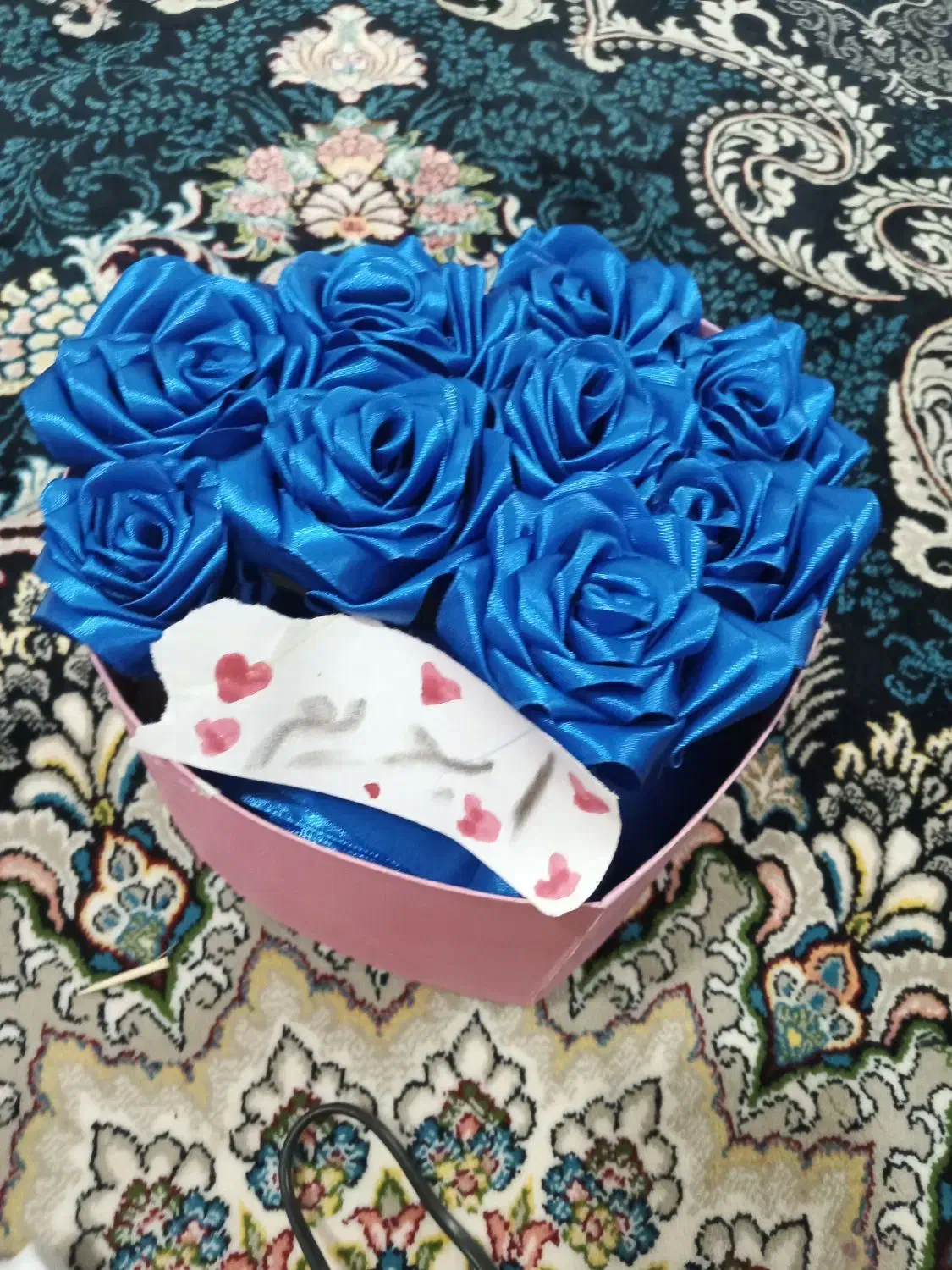 فروش باکس گل روبانی قیمت فقت350هزار|گل مصنوعی|اشنویه, |دیوار