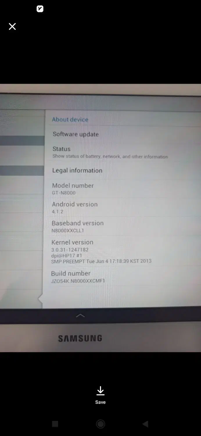تبلت سامسونگ Note 10 کاملا نو به همراه لوازم|تبلت|اصفهان, همدانیان|دیوار