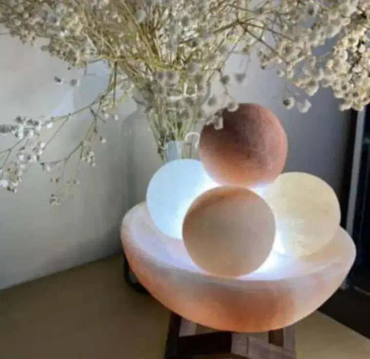 سنگ نمک تزیینی|مجسمه، تندیس، ماکت|شیراز, منطقه هوایی شهید دوران|دیوار