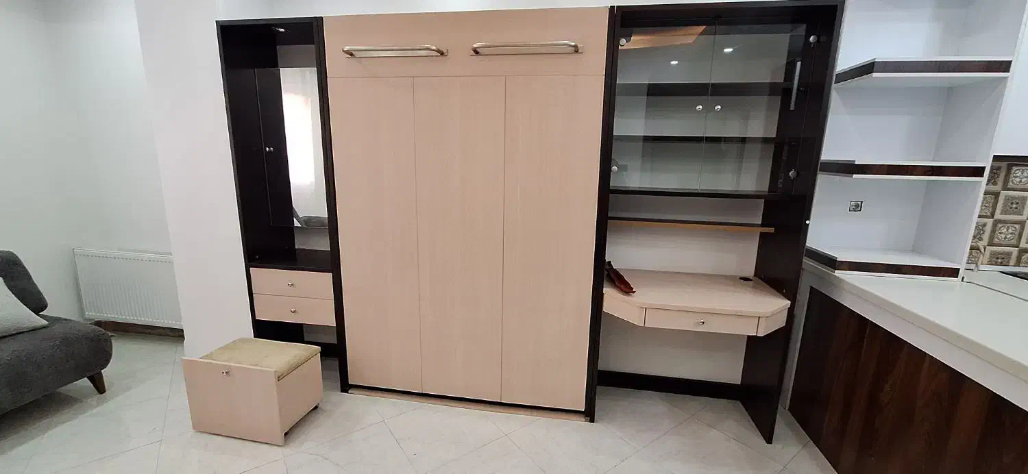 تخت کم جا کاملا سالم از برند کمجا|تخت و سرویس خواب|فردیس, منظریه|دیوار