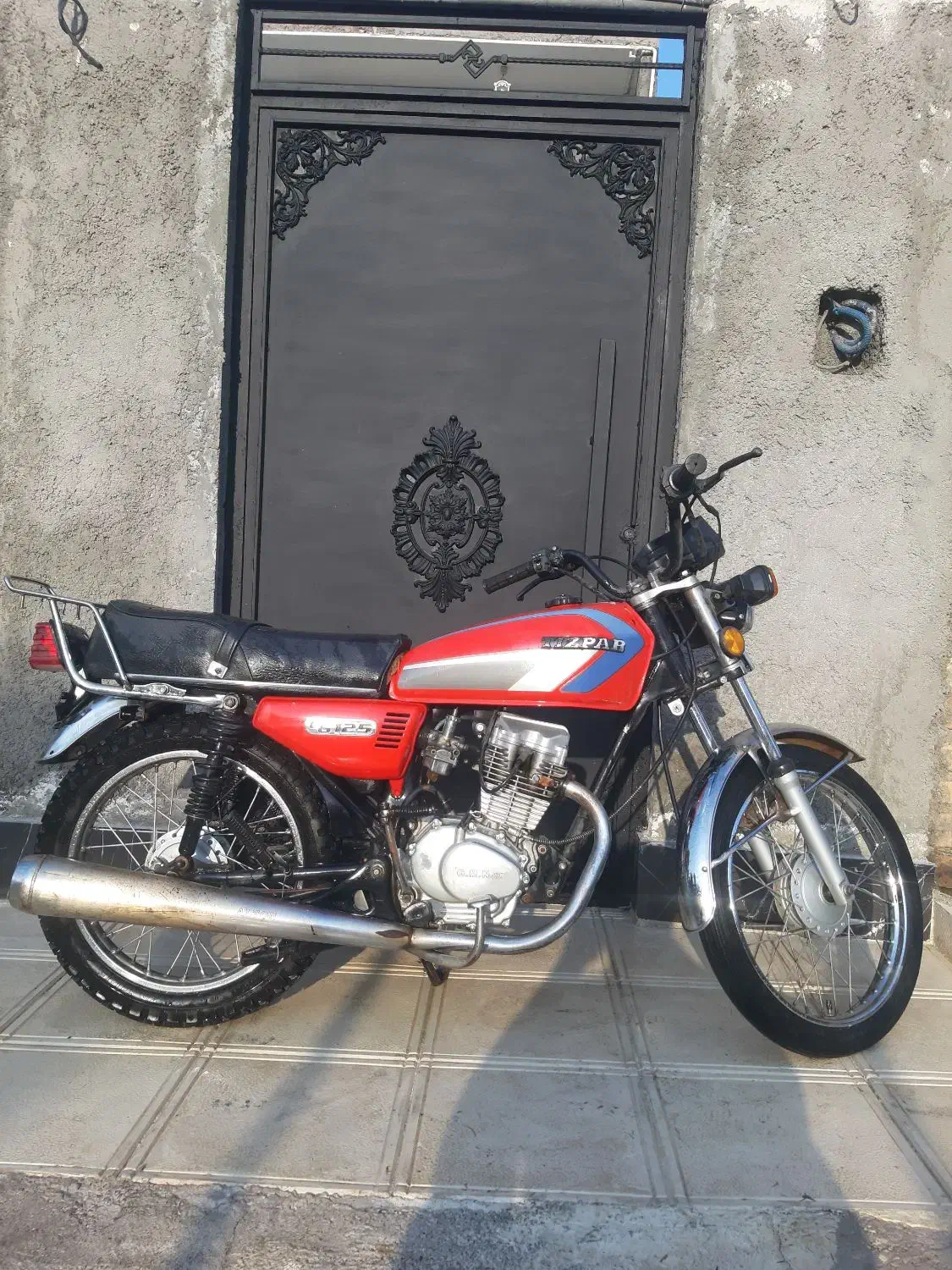 موتور هوندا مزایده|موتورسیکلت|منجیل, |دیوار