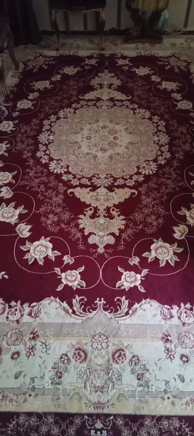 فرش ۱۲ متری سالم بدون پارگی|فرش|سیاهکل, |دیوار