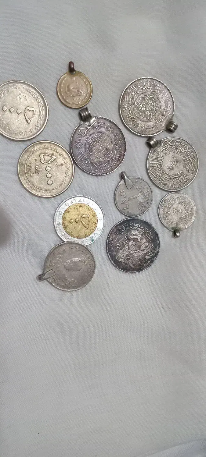 تعدادی سکه|کلکسیون سکه، تمبر، اسکناس|آق قلا, |دیوار