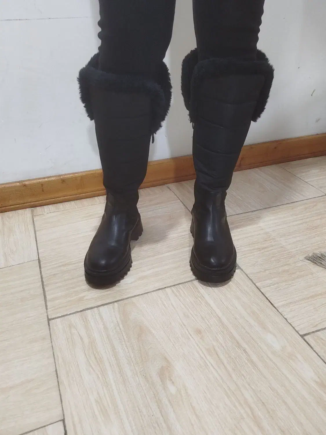 بوت بلند سایز ۳۷ بزرگ پا|کیف، کفش، کمربند|بابلسر, |دیوار