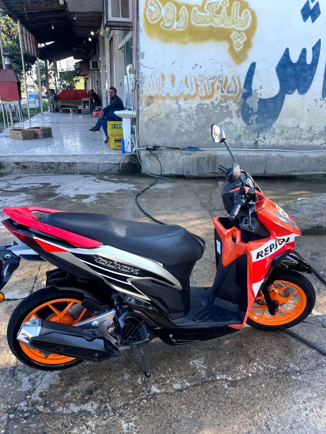 کلیک 150 مدل ۴۰۱|موتورسیکلت|فومن, |دیوار