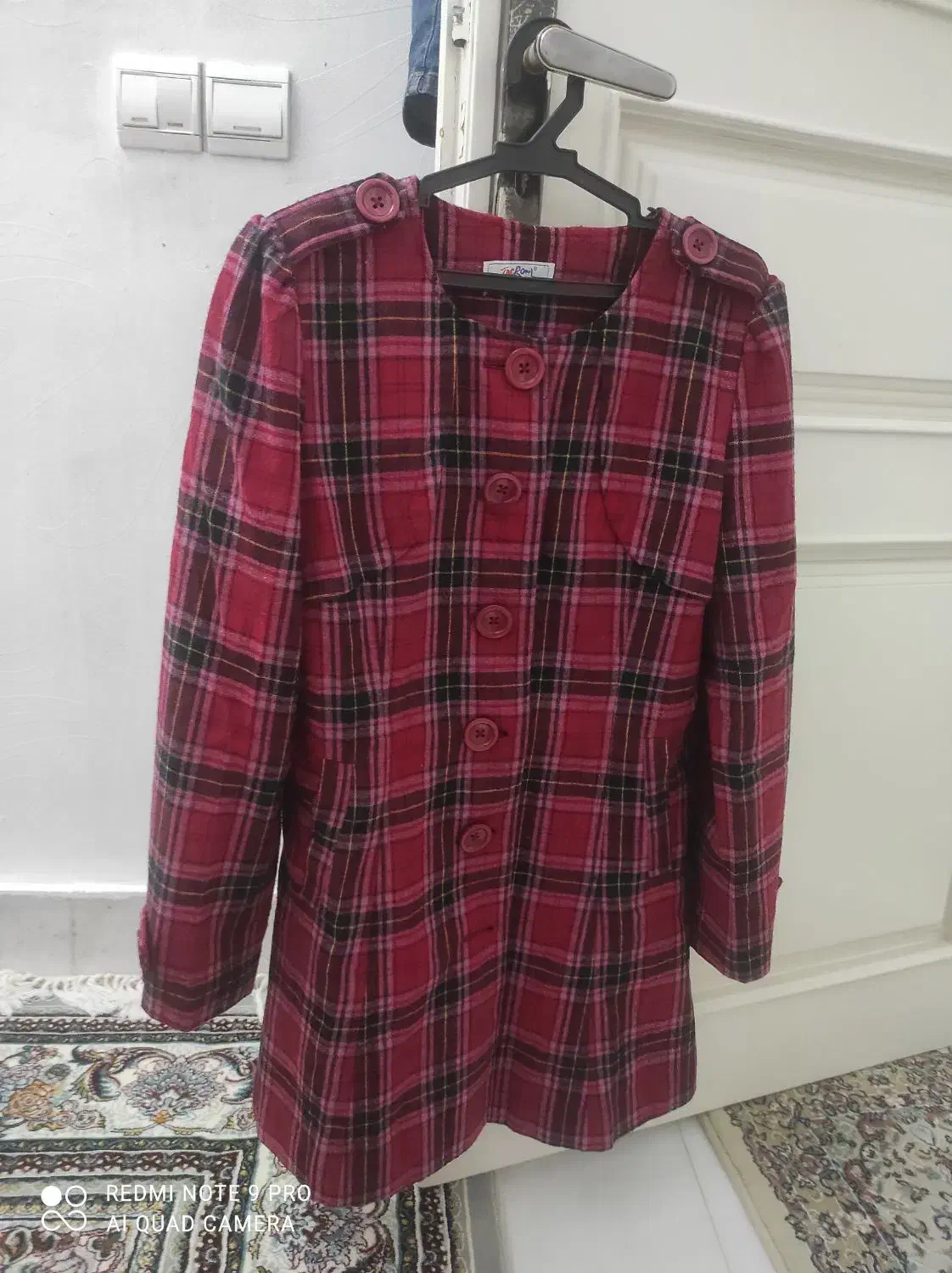 پالتو زنانه آستردار در حد آک . آدرس شاندیز|لباس|شاندیز, |دیوار