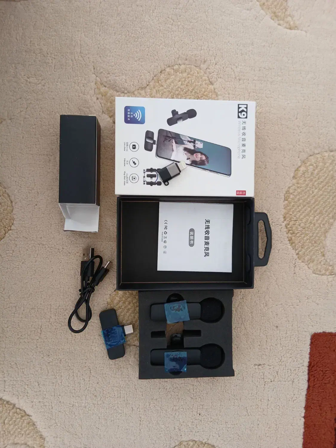 میکروفون یقه ای|لوازم جانبی موبایل و تبلت|هشتگرد, شهرک ریحانه|دیوار