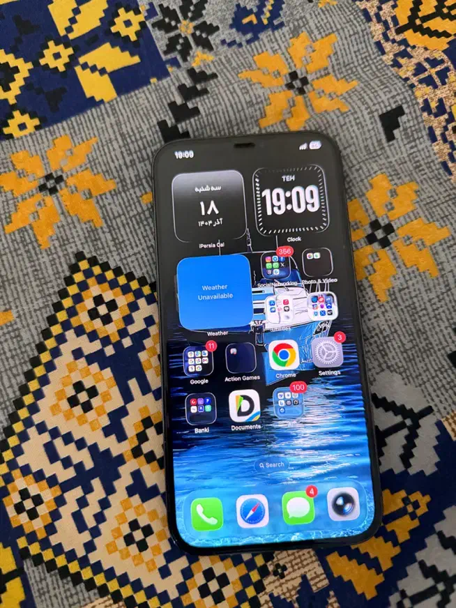 Iphone 12 Pro max zaa 256 ایفون خیلی تمیز|موبایل|کرمان, |دیوار