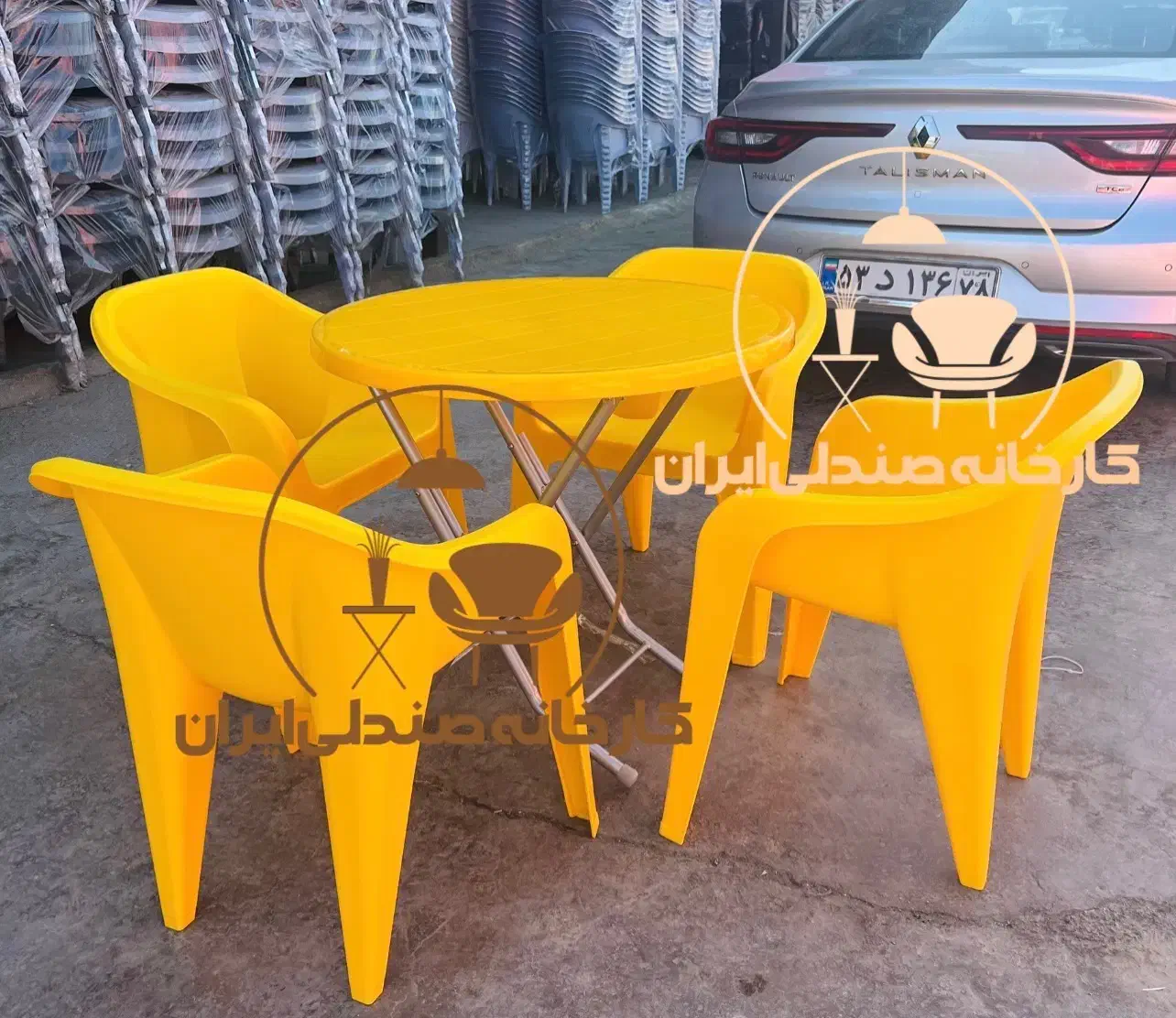 صندلی پلاستیکی طرح سیروان|صندلی و نیمکت|کرج, مطهری|دیوار