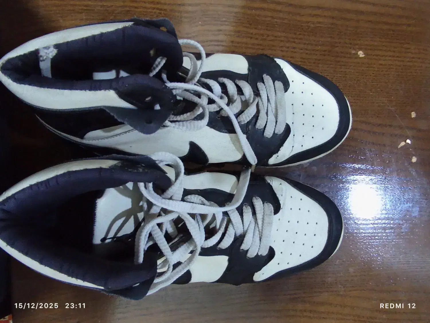 کتونی جردن سفید مشکی سایز ۴۰/۴۱|کیف، کفش، کمربند|رشت, آتشگاه|دیوار