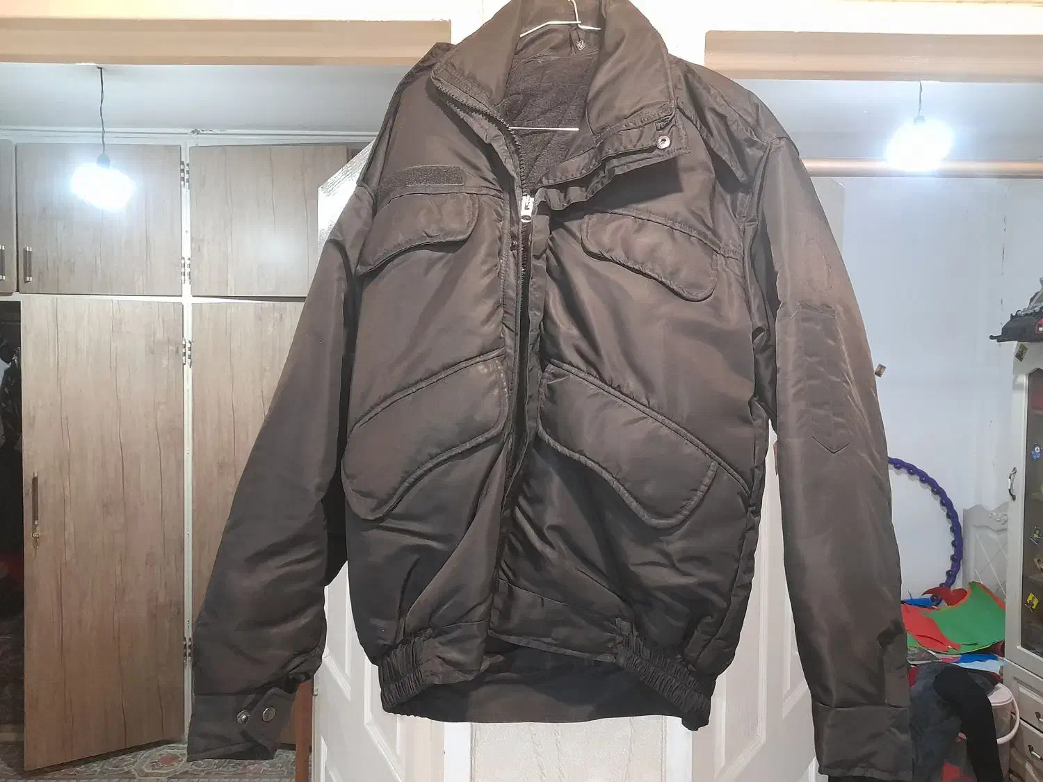 کاپشن معاوضه طوطی برزیلی قناری فنچ کبوتر سهره یا..|لباس|محمدشهر, کوی بهار|دیوار