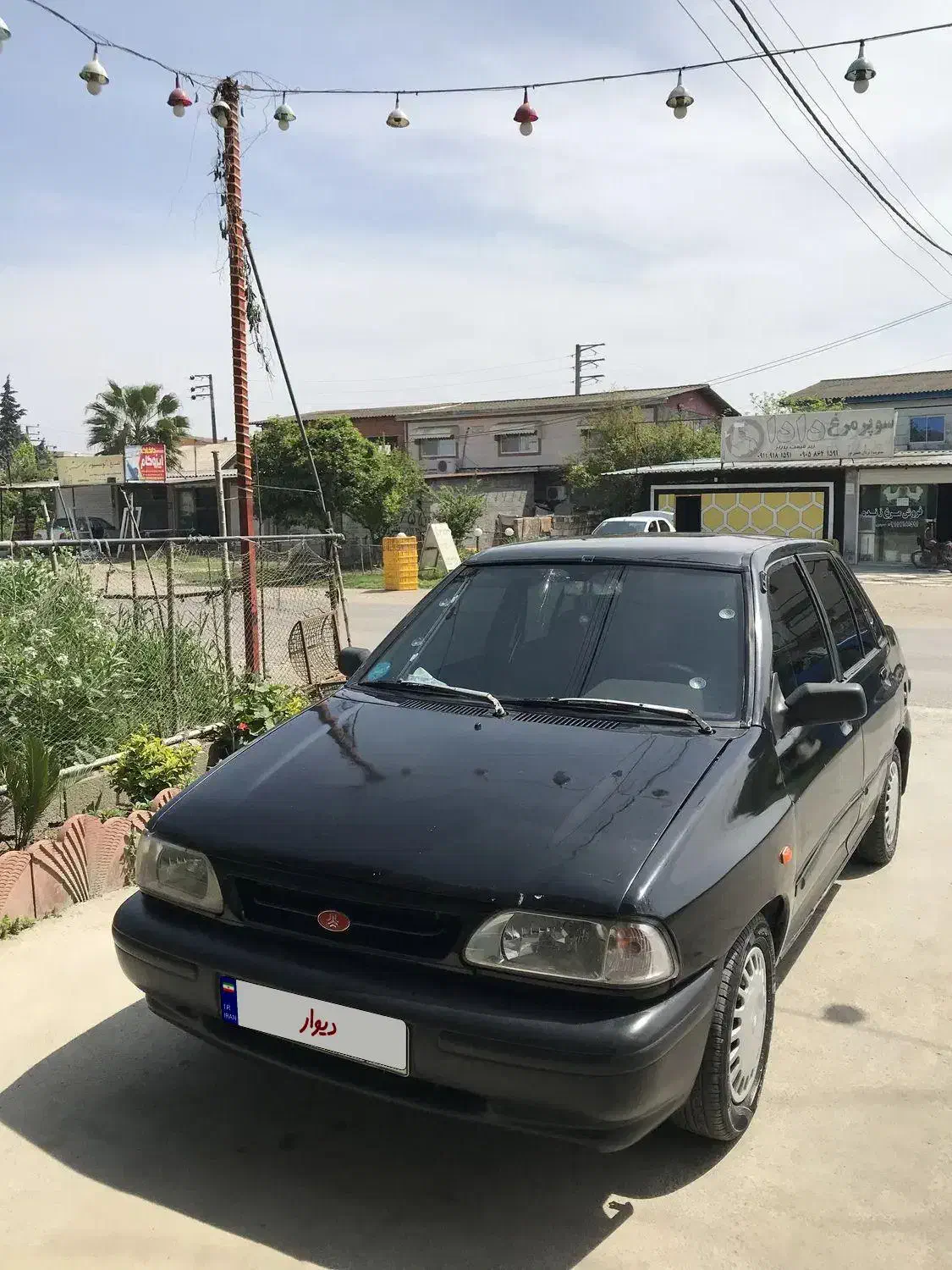 پراید مشکی مدل ۸۳|خودرو سواری و وانت|دابودشت, |دیوار