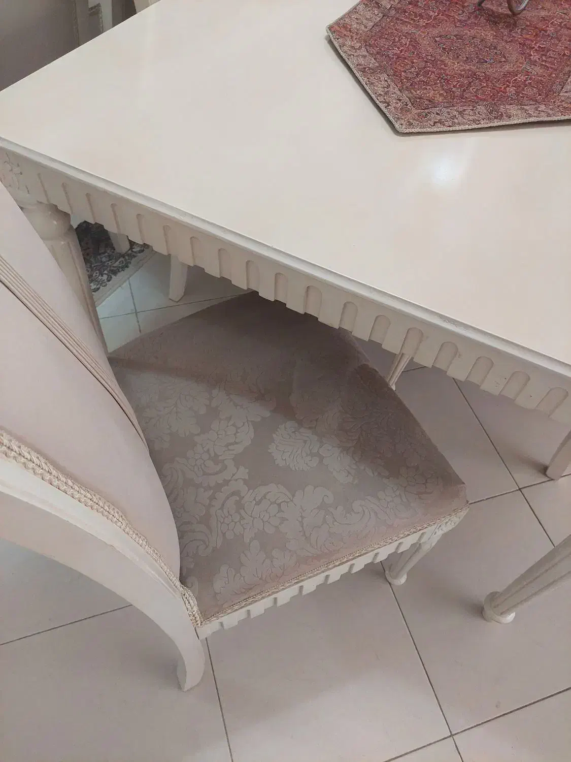 میز ۸ نفره به همراه ۶ عدد صندلی|میز و صندلی غذاخوری|تهران, شهرک نفت|دیوار