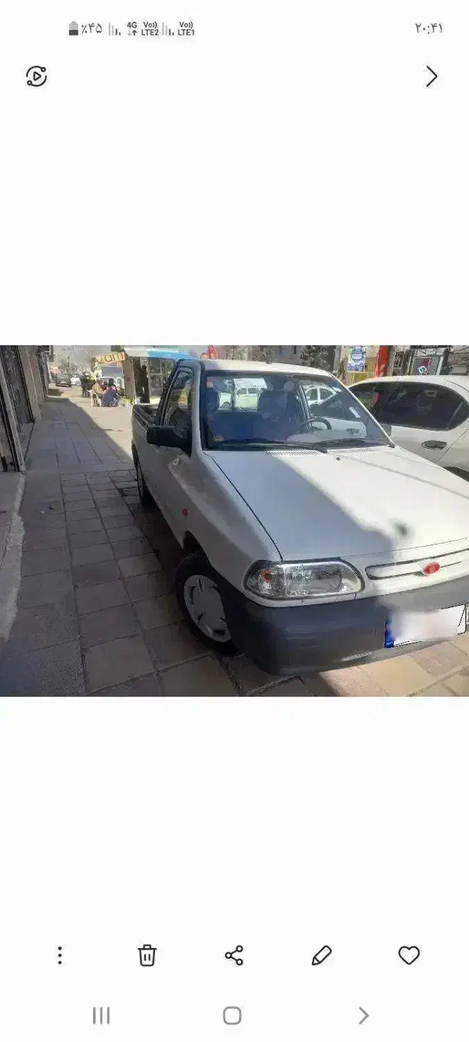 وانت پراید پاششی خشک|خودرو سواری و وانت|صحنه, |دیوار