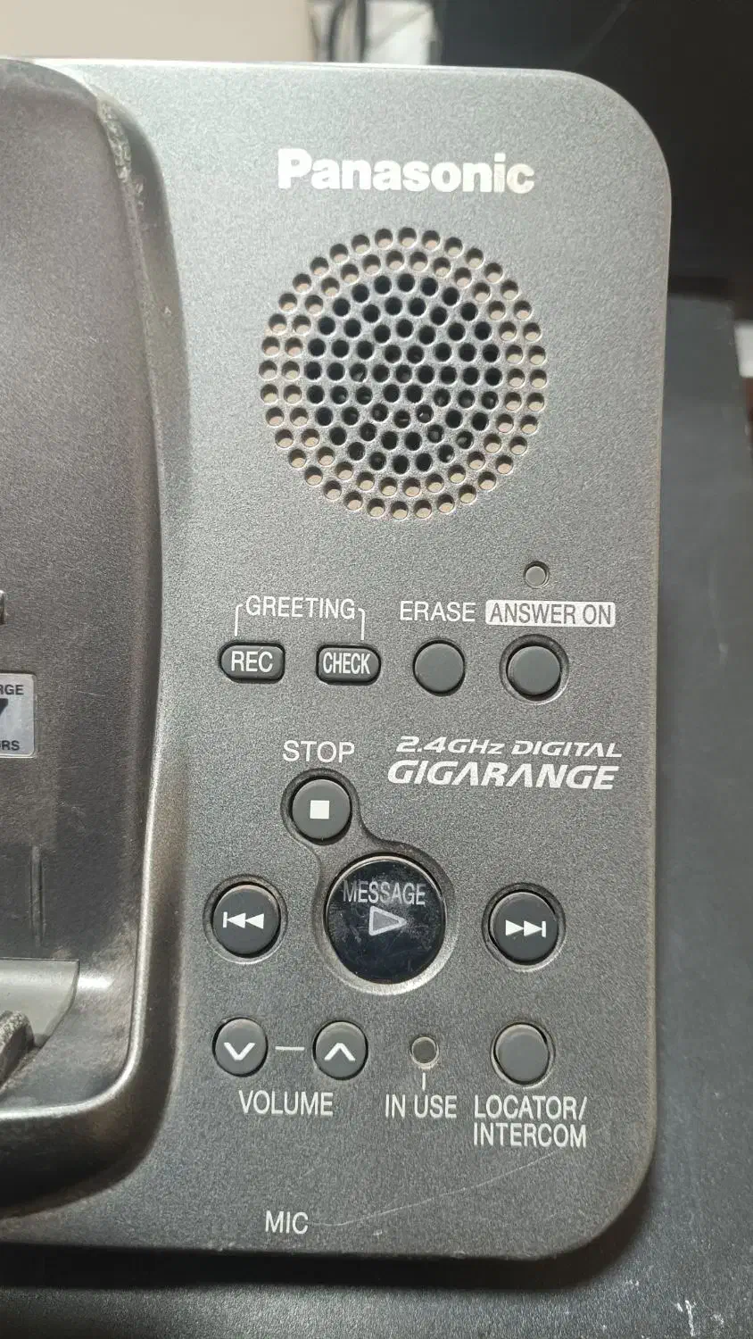 تلفن بیسیم پاناسونیک اصل منشی دار|تلفن رومیزی|کاشمر, |دیوار