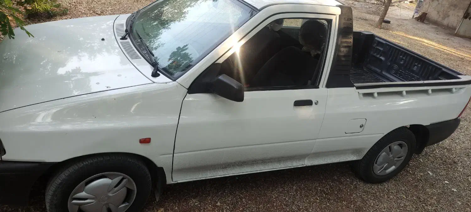 پراید وانت بدون رنگ پلمپ در حد خشک خونگی|خودرو سواری و وانت|شوش, |دیوار