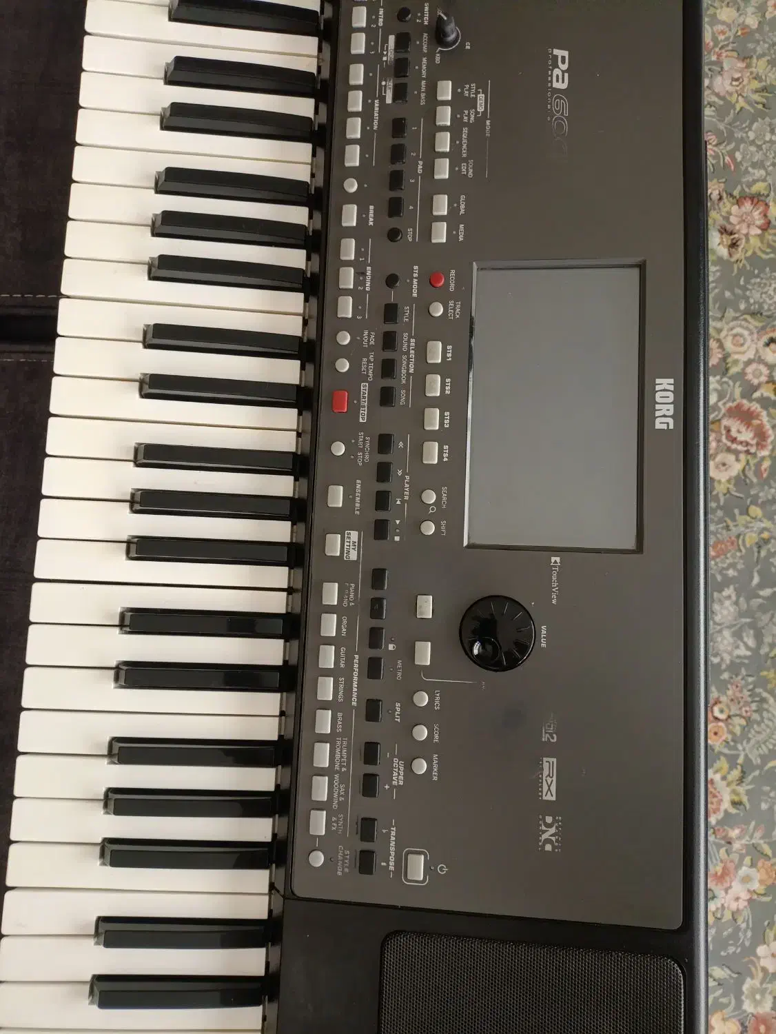 ارگ پی آ.  600|پیانو، کیبورد، آکاردئون|ماهدشت, |دیوار