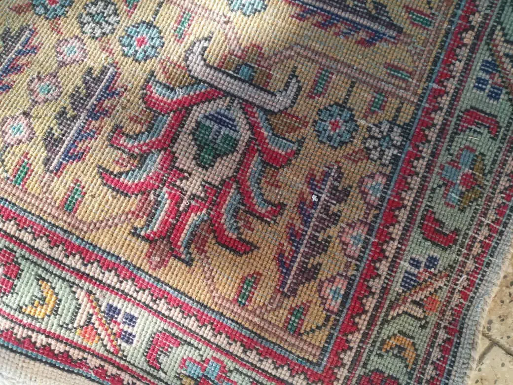 فرش دستباف قدیمی مدل قبا|فرش|ارومیه, |دیوار