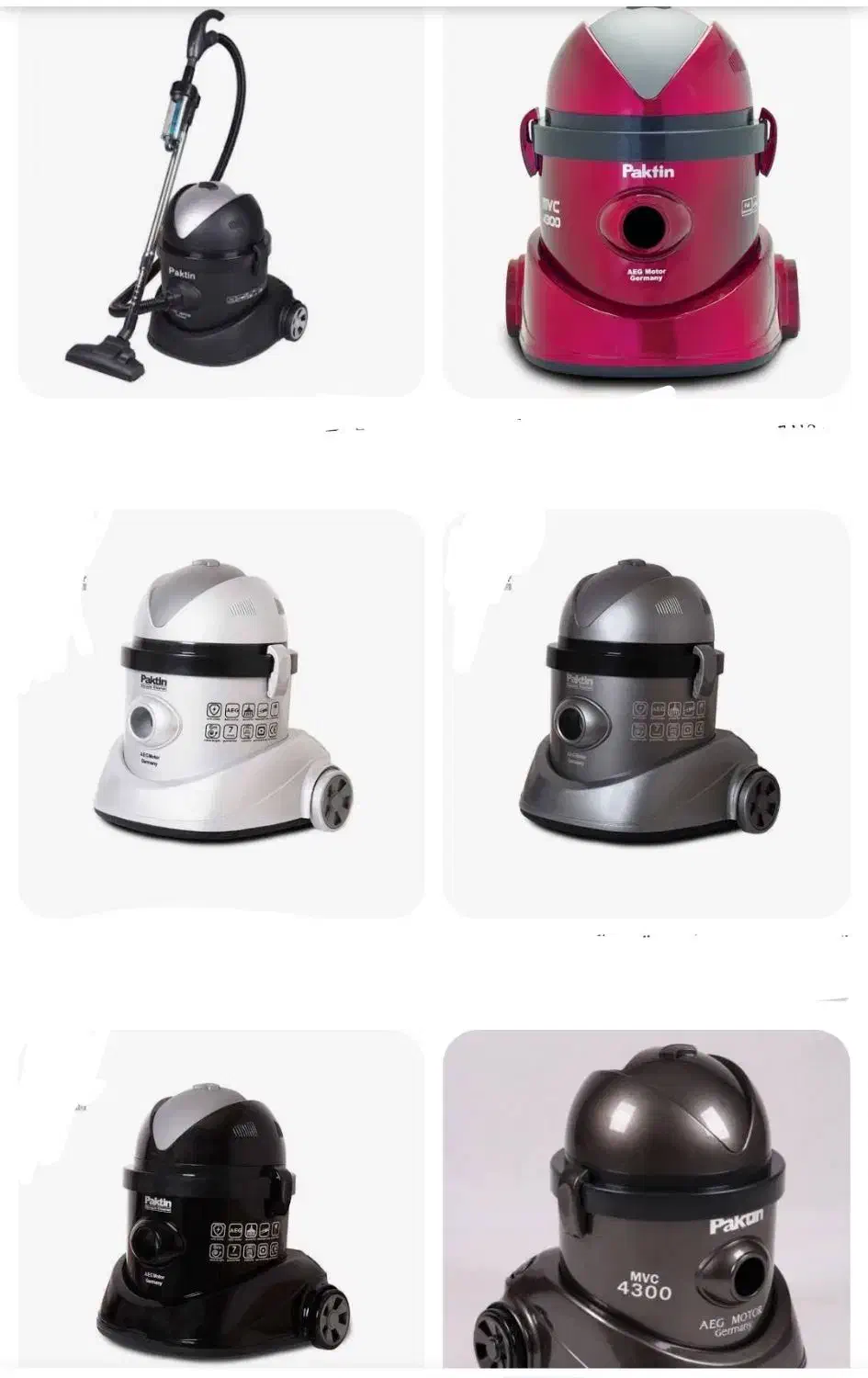 جارو برقی سطلی پاکتین حراج|جاروبرقی، جارو شارژی، بخارشو|زنجان, |دیوار